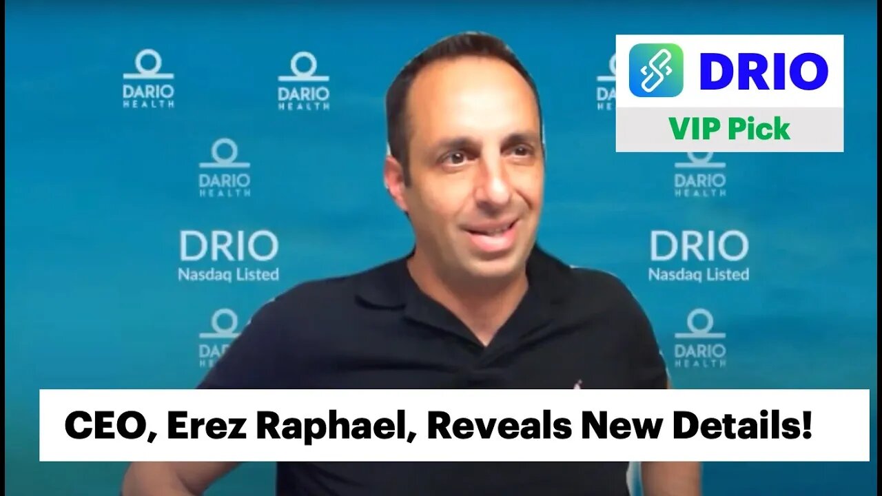 New Nuggets Revealed! - Exclusive Interview with CEO of Dario Health (DRIO)