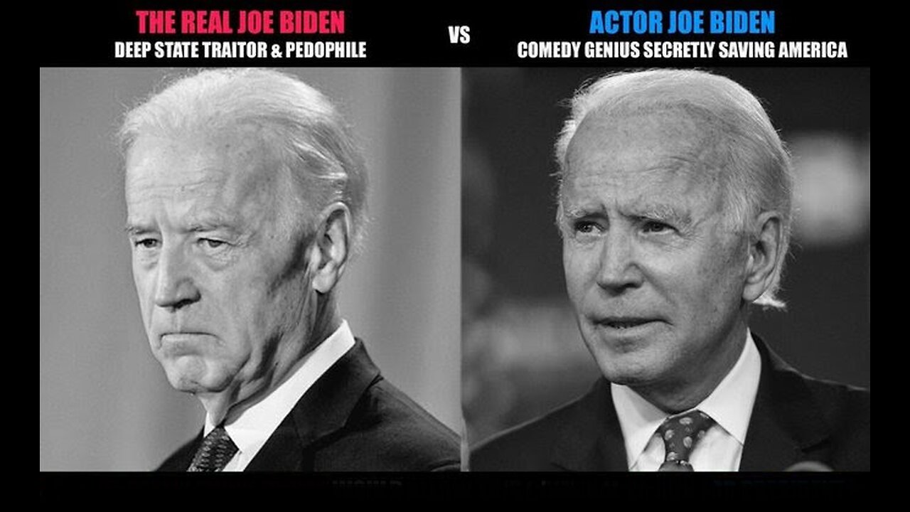 Will the real Joe Biden please stand up! Check this 💩 out!!!