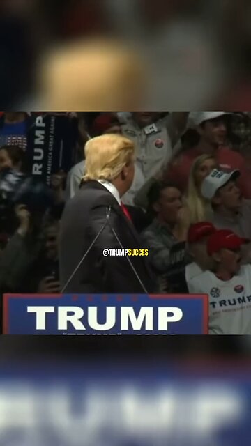 Trump Stares Down A Brainwashed Racist Liberal