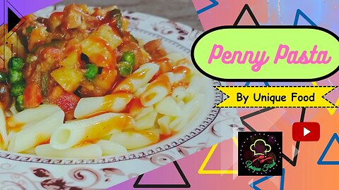 Penny Pasta | Italien Pasta | easy to Cook at home recipe By @UniqueFood199227