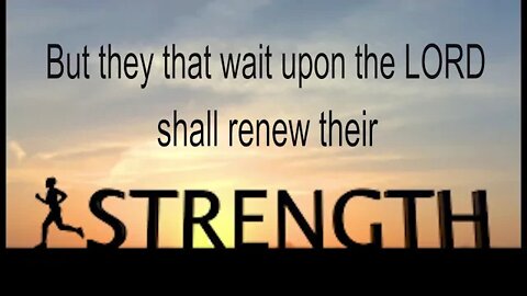 Verse of the Day| Isaiah 40:31