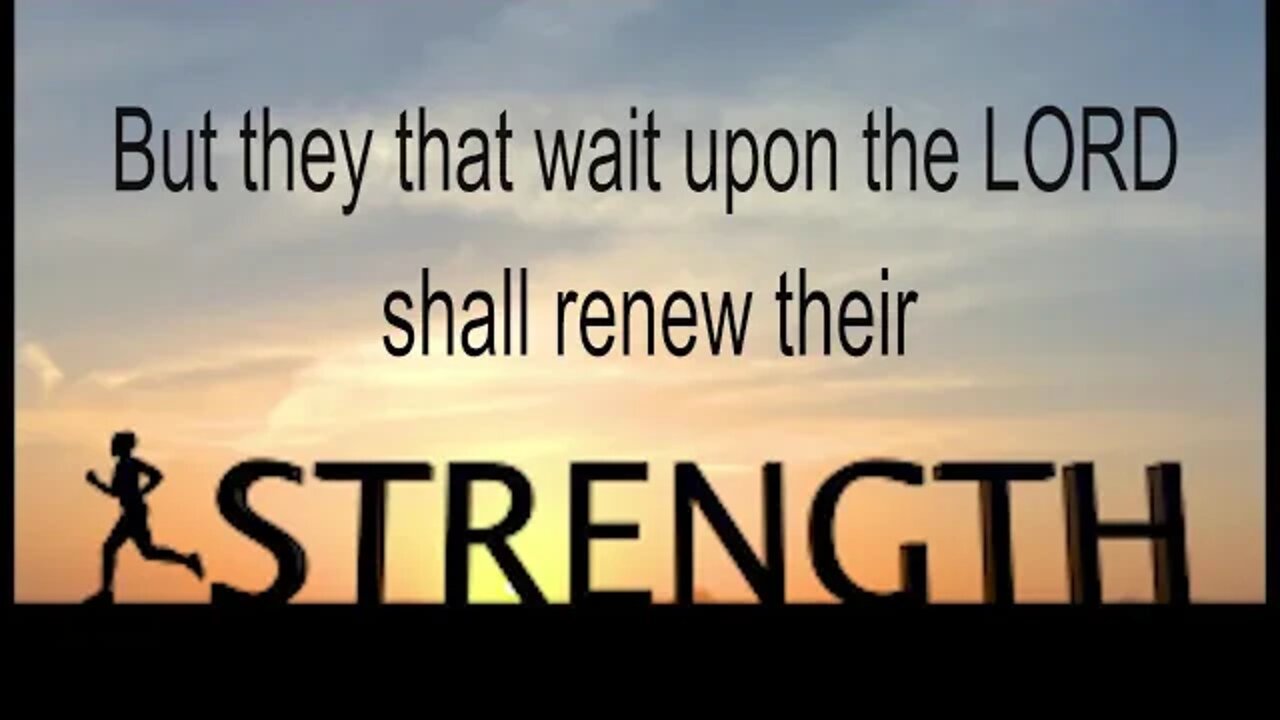 Verse of the Day| Isaiah 40:31