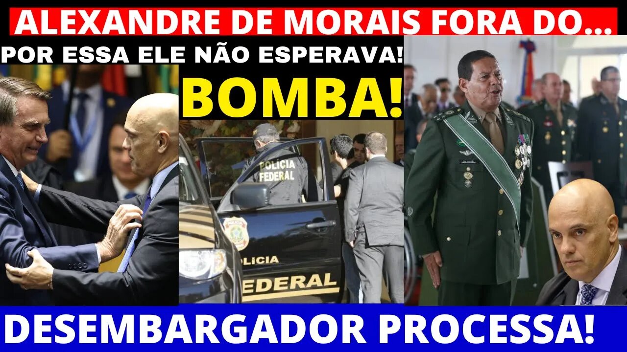 BOMBA AGORA DESEMBRAGADOR ENTRA COM PEDIDO DE DEMISÃO DE M0RA!S NO CONSELHO NACIONAL DE JUSTIÇA!