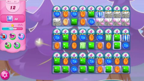 Candy Crush Saga Level 91