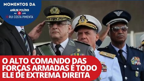 O Alto Comando das Forças Armadas é todo ele de extrema direita | Momentos da Análise na TV 247