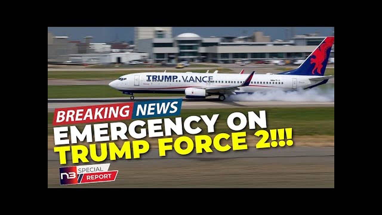 🔥 BREAKING: Trump Force Two Emergency! Vance's Miraculous Escape! 🔥