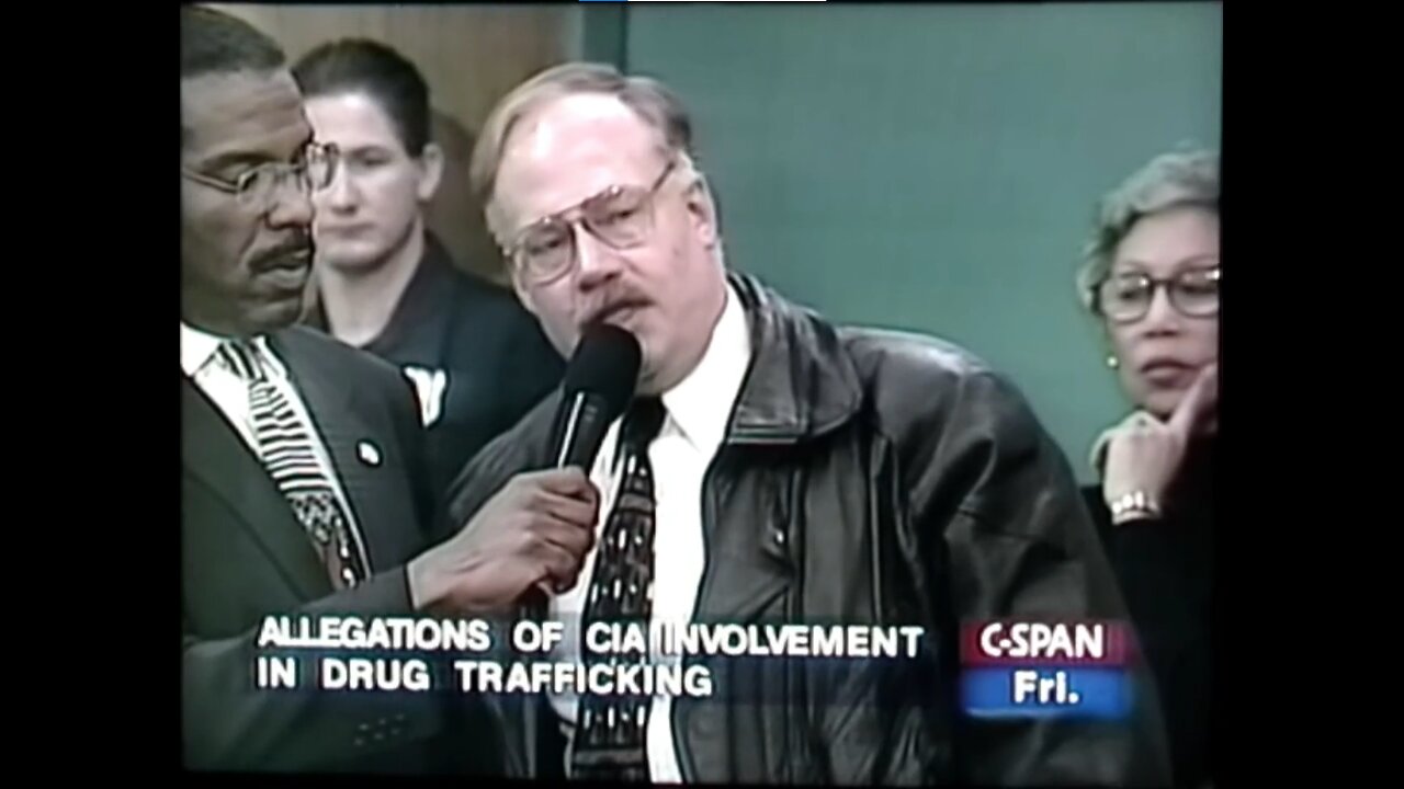 Former LA Police Detective Mike Ruppert Confronts CIA Director on CIA Drug Importation