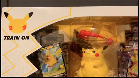 Opening BIG PIKACHU celebrations box