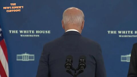 Biden answers questions from the press. Just kidding.