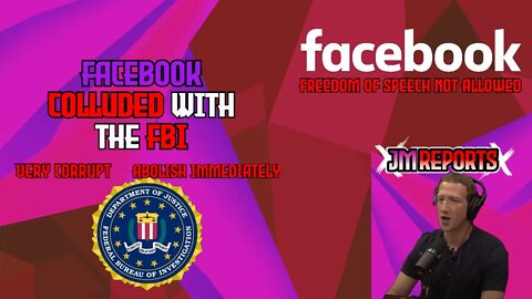 Mark Zuckerberg confirms that Facebook colluded with the FBI to censor the hunter biden laptop story