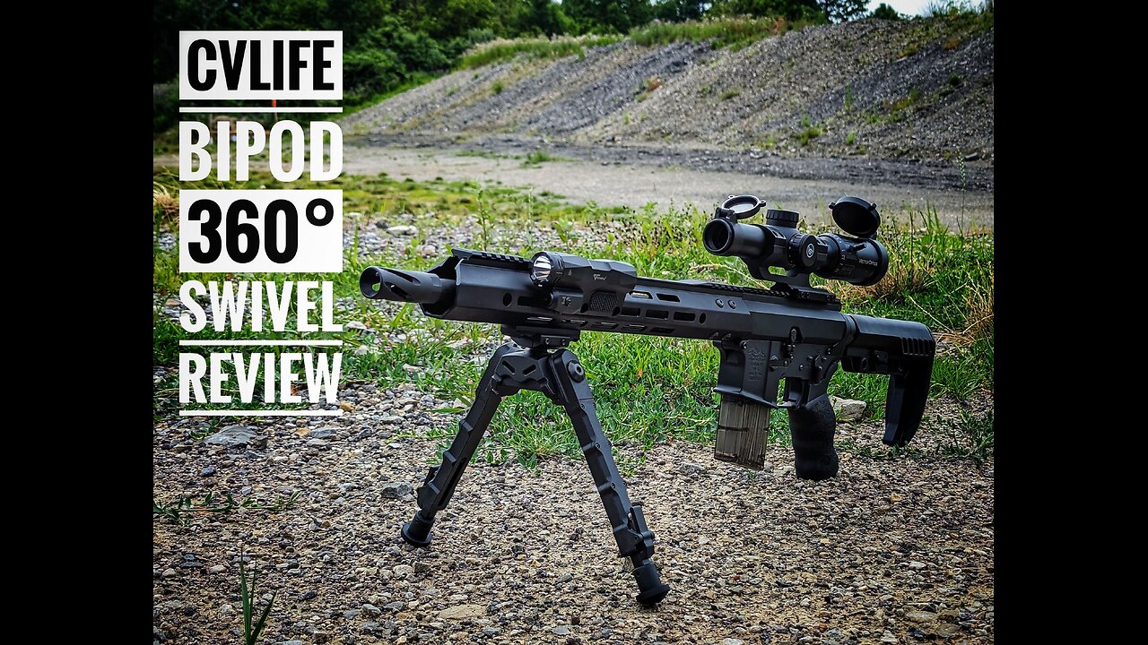 CVLIFE 360 Degree Swivel Bipod Review