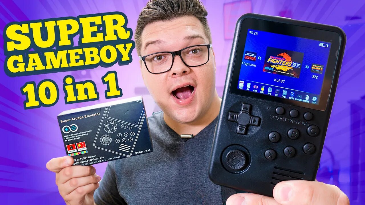 SUP GAMEBOY 10 em 1! SUPER BARATO E COM SAVEGAME!