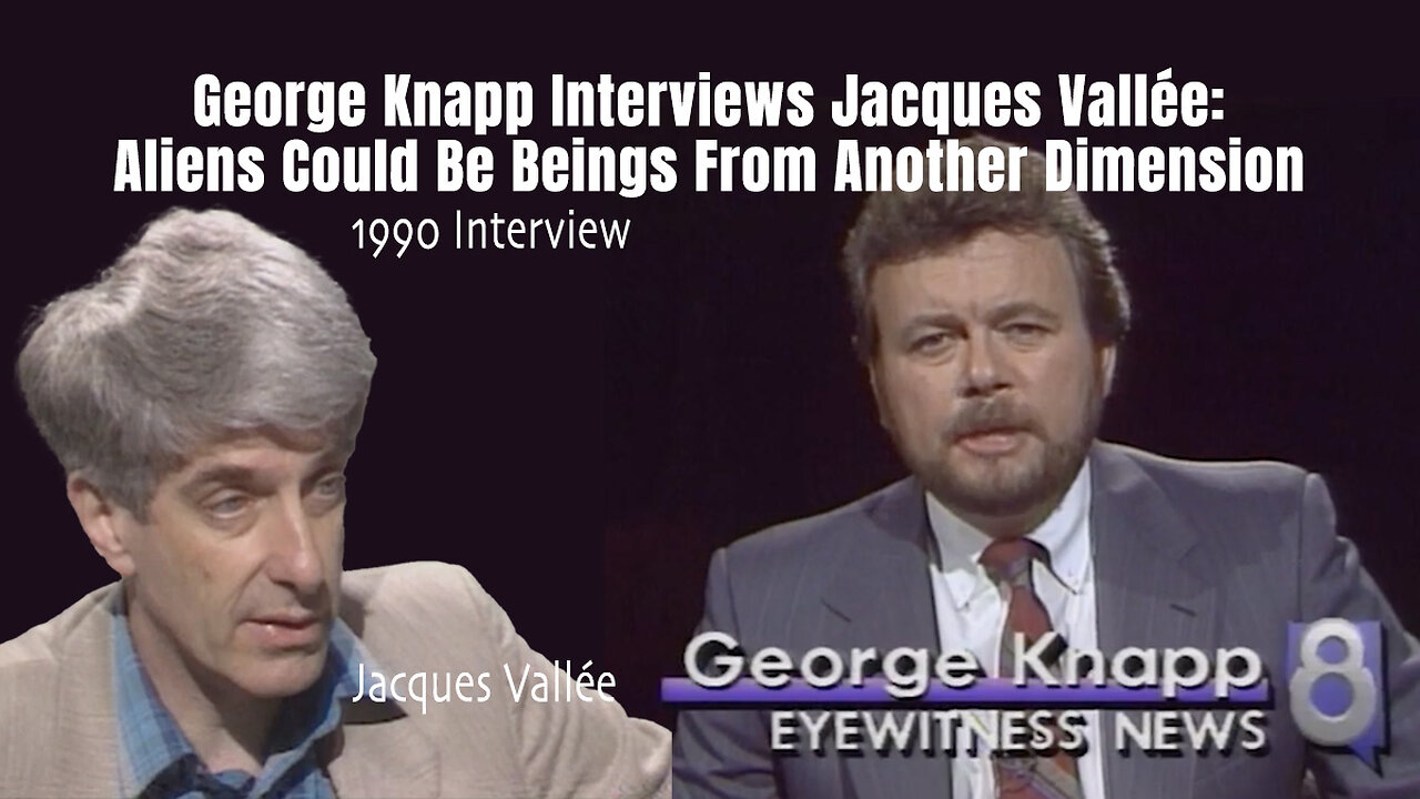 George Knapp Interviews Jacques Vallée: Aliens Could Be Beings From Another Dimension (1990)