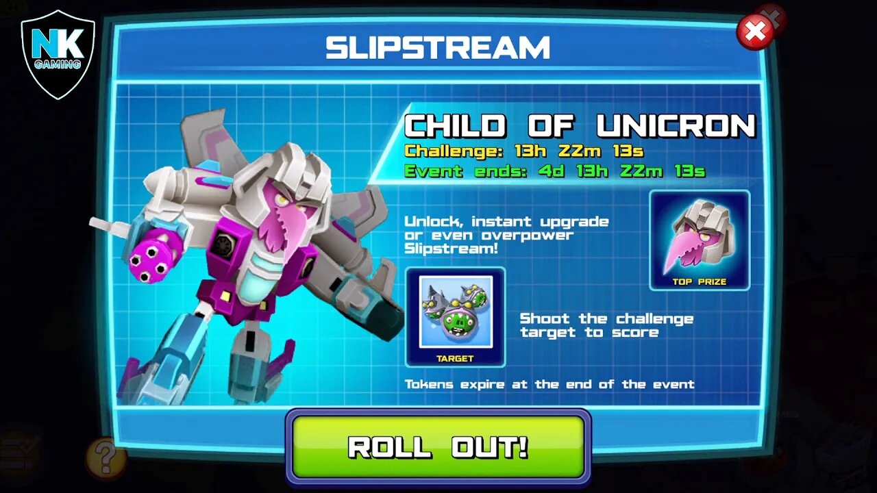 Angry Birds Transformers - Slipstream - Day 2