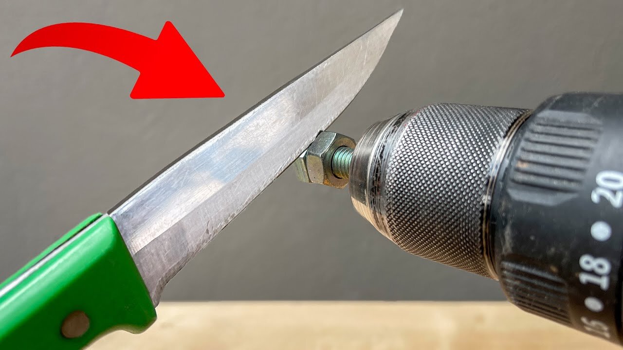 How To Sharpen a Knife To Razor Sharp