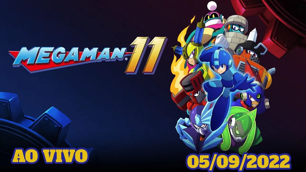 Iniciando Mega Man 11 até zerar!