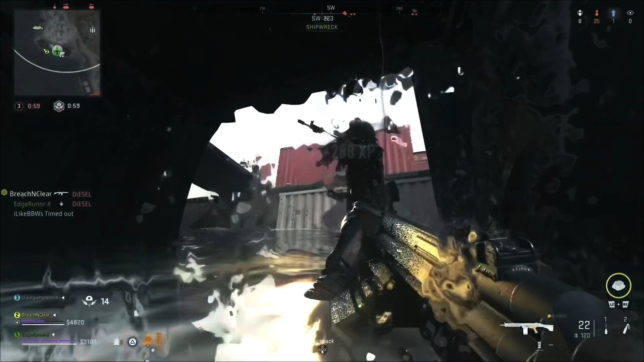Call of Duty Resurgence Victory at Shipwreck