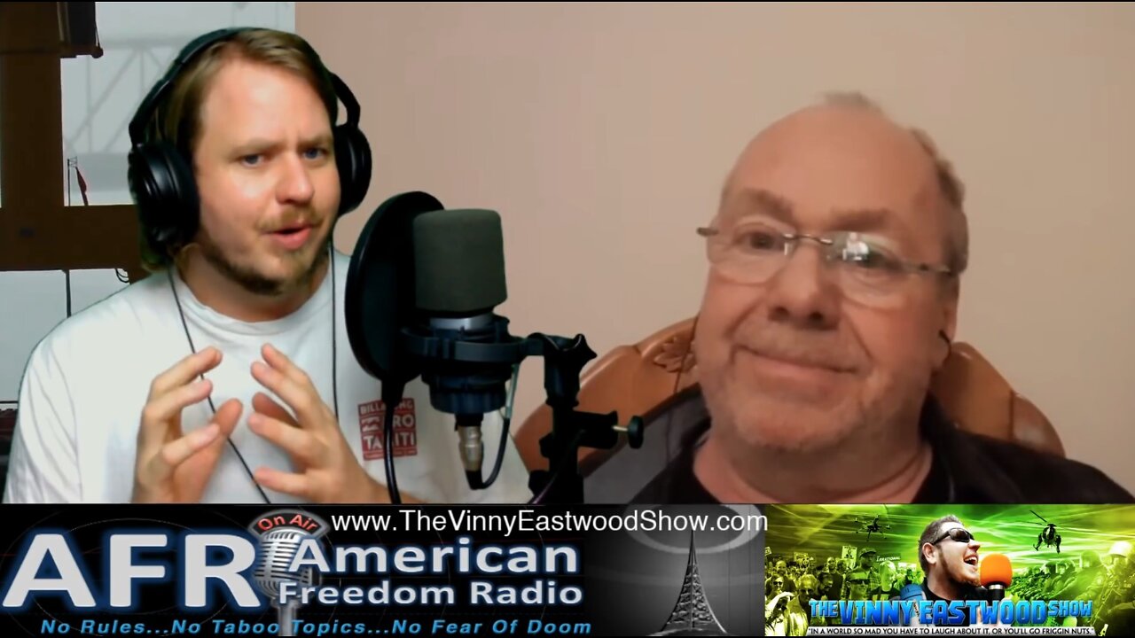 Mankind's Greatest Threats! Ex Oil Executive Ian R Crane on The Vinny Eastwood Show - 15 March 2019