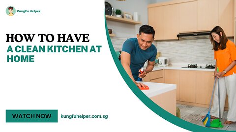 How to Have a Clean Kitchen at Home