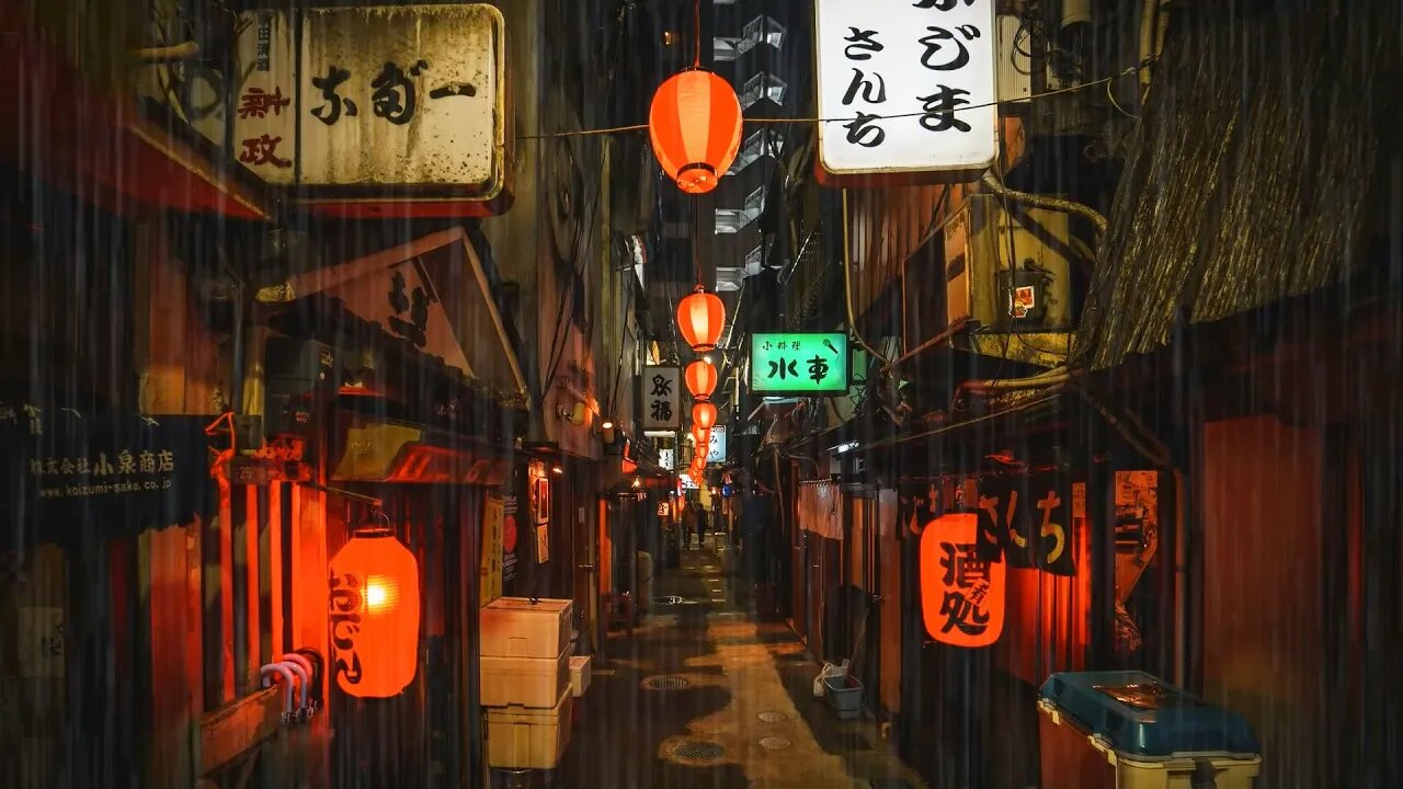 Relaxing Rain: Ambience for Residential, Deep Sleep, Relaxing Music (#Tokyo)