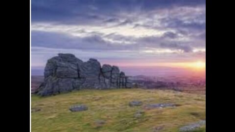 Night hiking from Haytor. Speedlapse GoPro