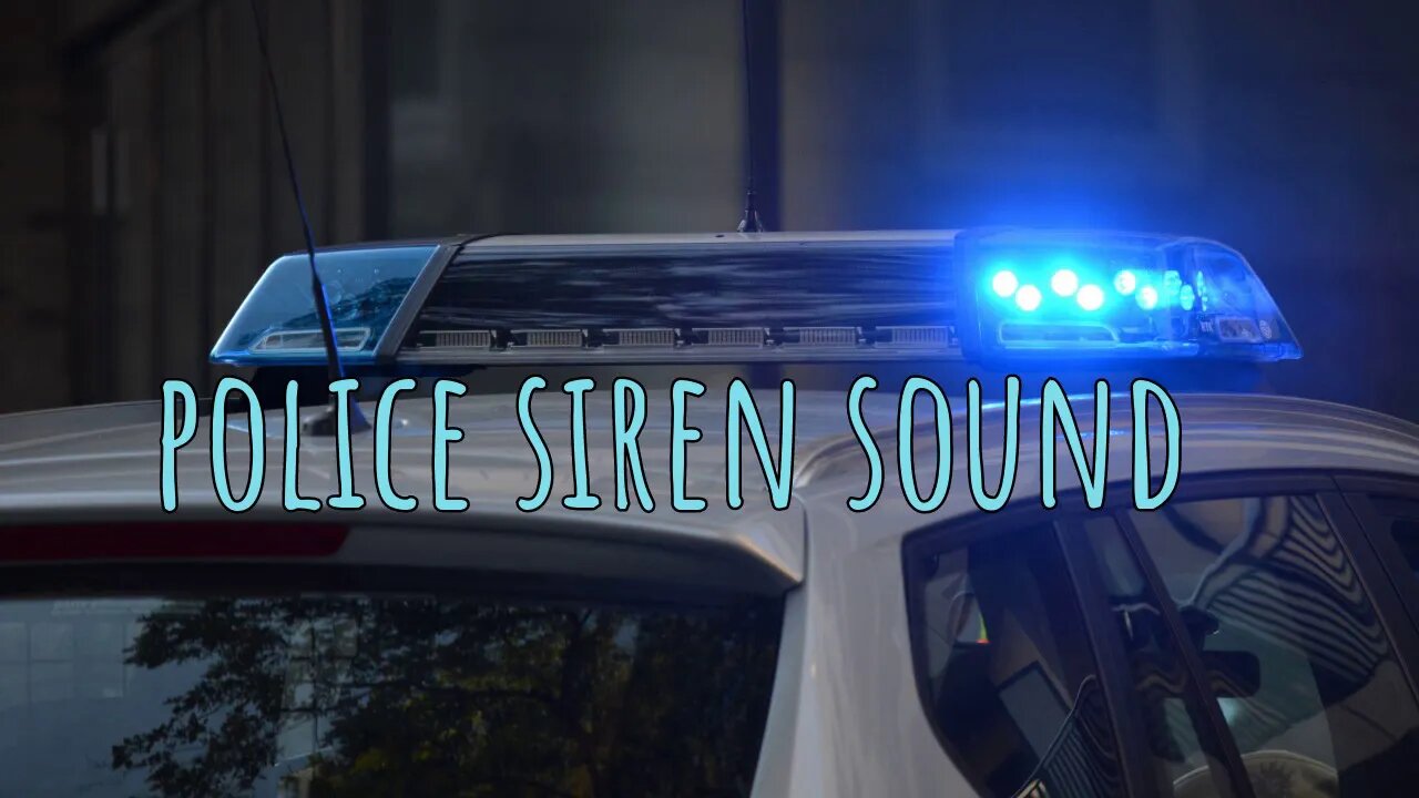 POLICE SIREN🚓 Sound Effect Free Download mp3 - 1:22 Minutes