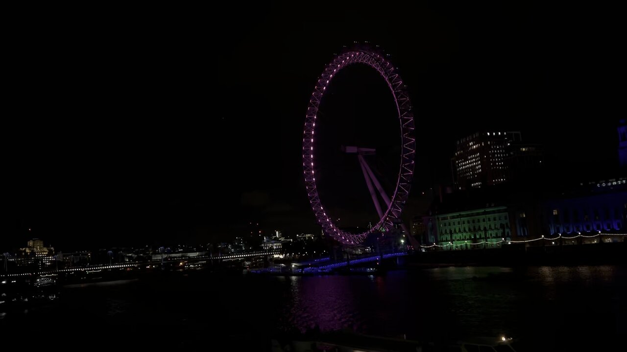 London Eye at night lovely