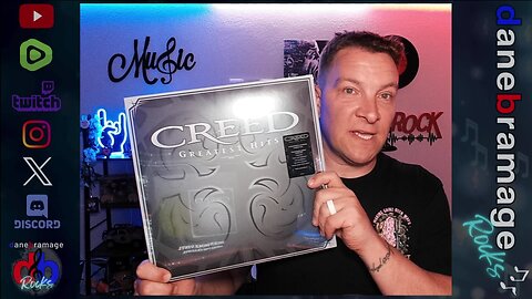 Creed "GREATEST HITS" 🇺🇸 Vinyl Opening | A DaneBramage Rocks FIRST Official Vinyl Opening!