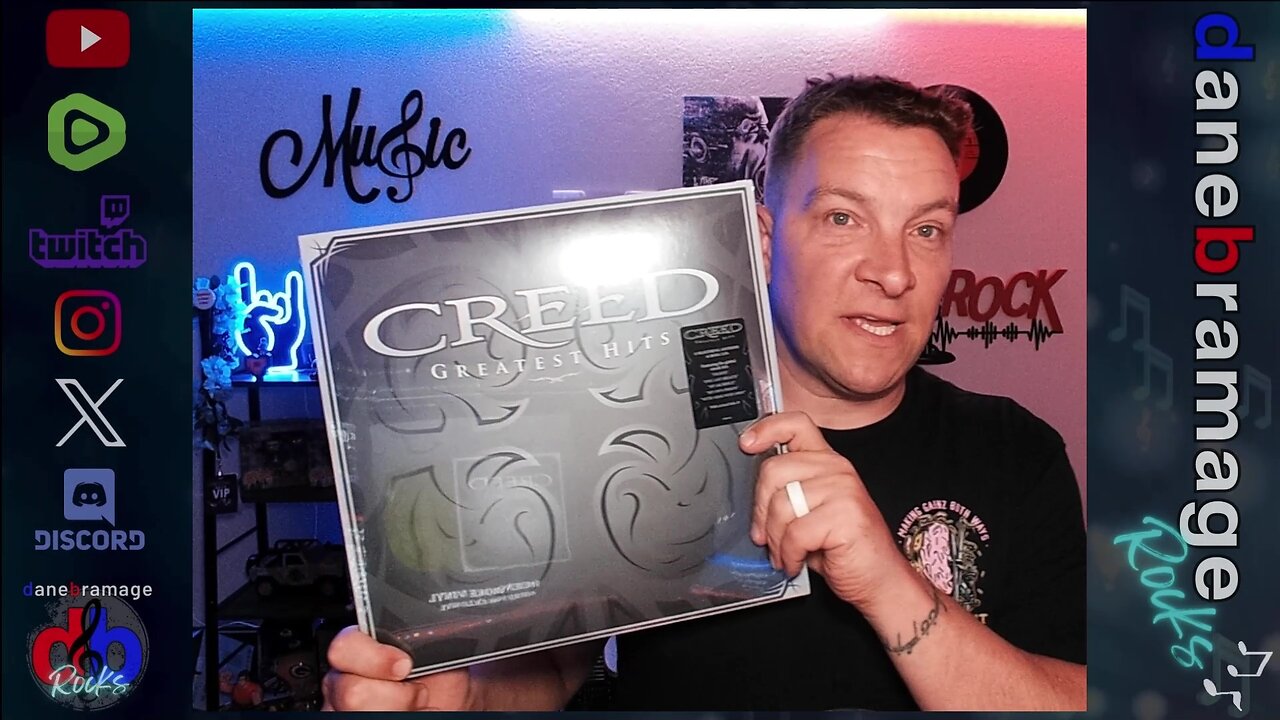 Creed "GREATEST HITS" 🇺🇸 Vinyl Opening | A DaneBramage Rocks FIRST Official Vinyl Opening!