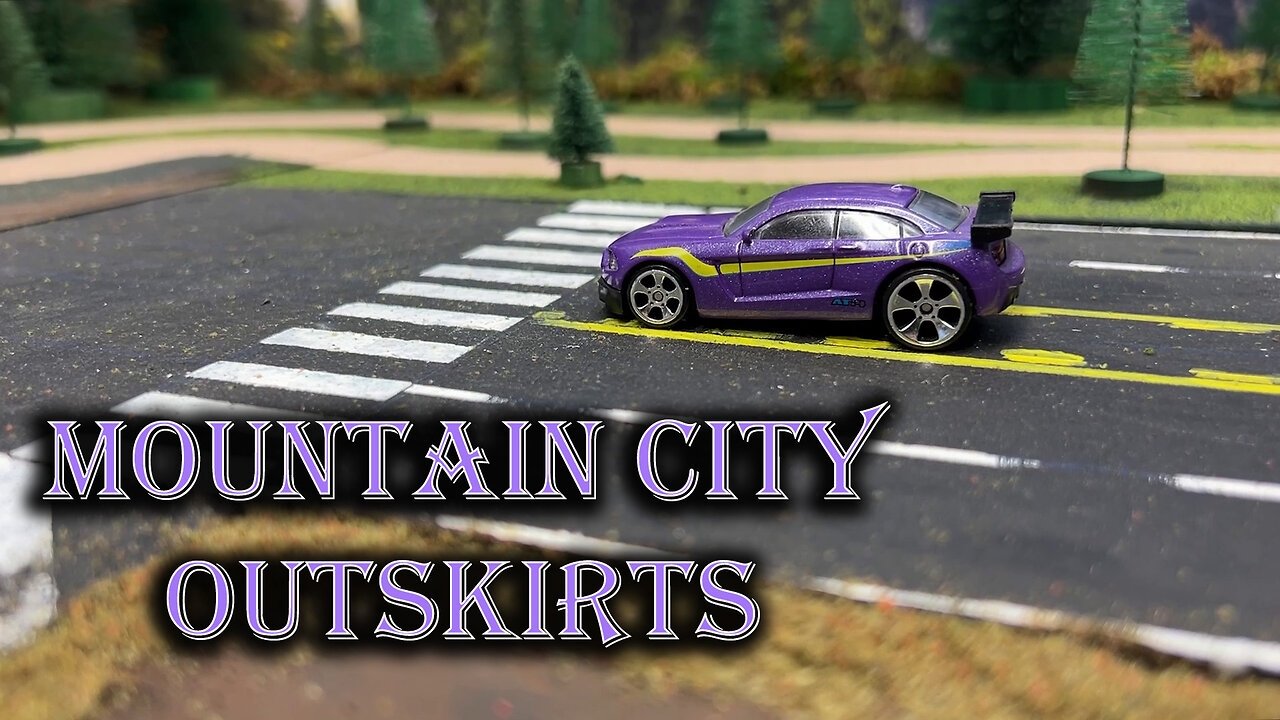 Mountain City Outskirts 07 - hotwheels matchbox maisto diecast animation