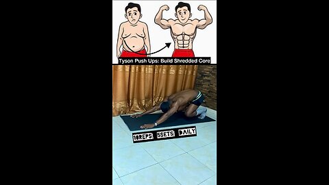 Mike Tyson Push Ups: Build Shredded Core