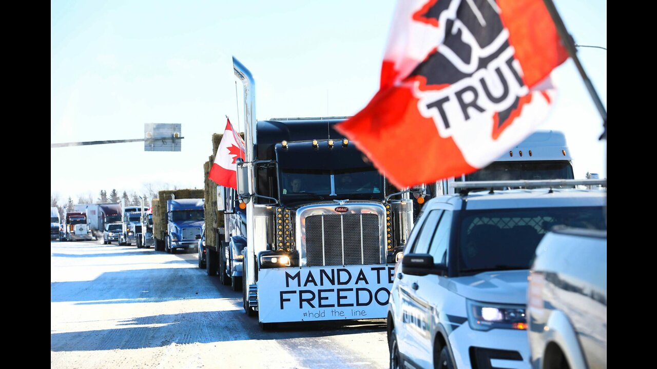 ONE MILLION ON ROUTE TO OTTAWA to protest mandates