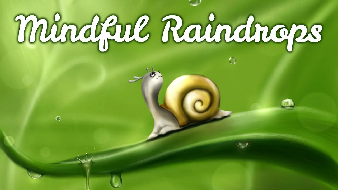 Mindfulness Meditation for Kids | MINDFUL RAINDROPS | Guided Meditation for Children