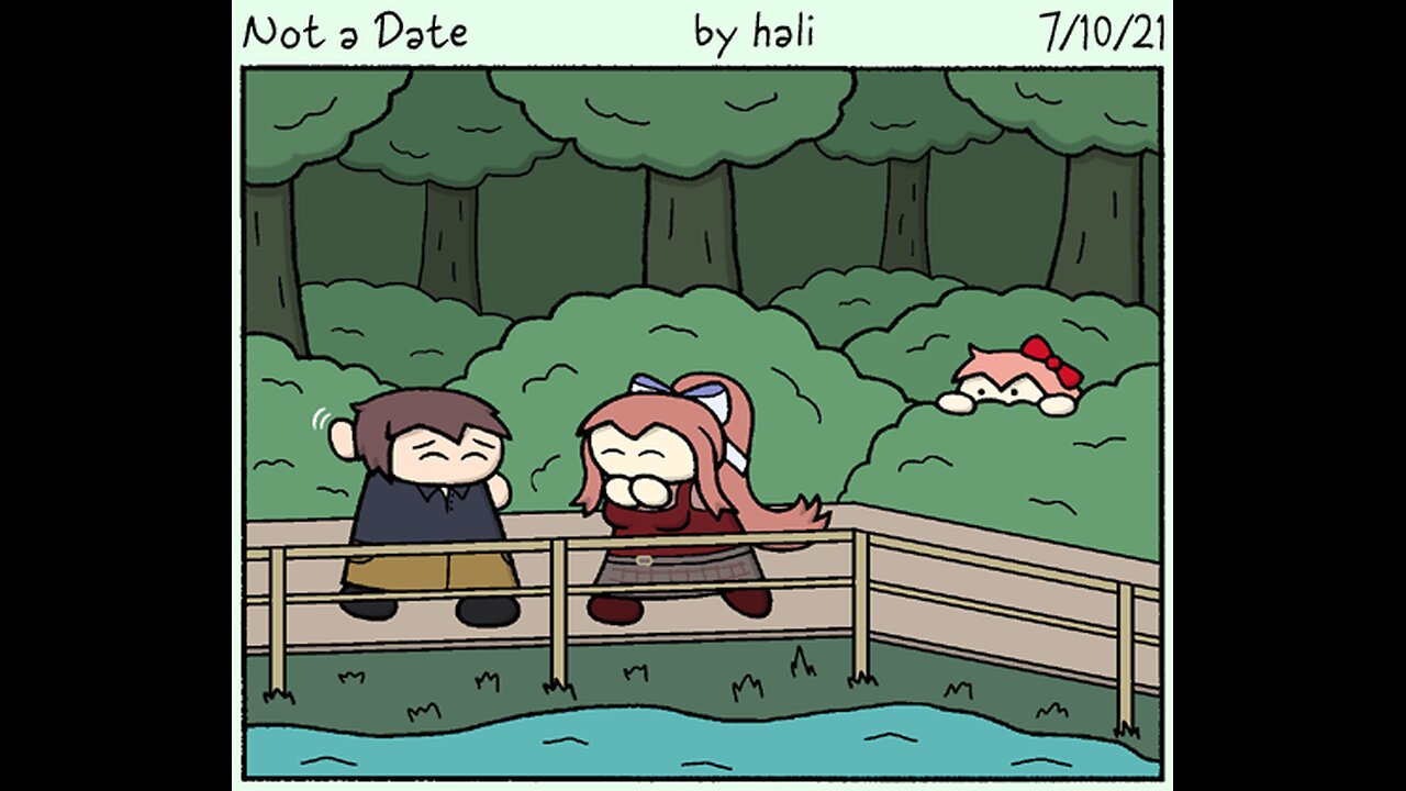 This Is Fine - A Day With Monika Pt.1
