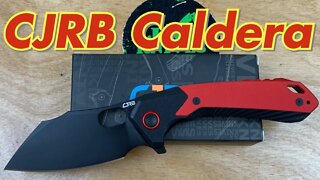 CJRB Caldera G10 linerlock flipper knife ! Great design and budget friendly !