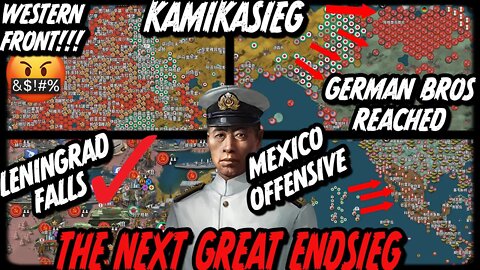 LENINGRAD FALLS! GERMAN BROS REACHED! KAMIKASIEG Reich Mod