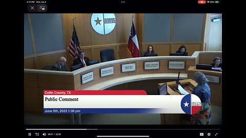 Collin County Commissioner Court 06-05-2023 Part 1