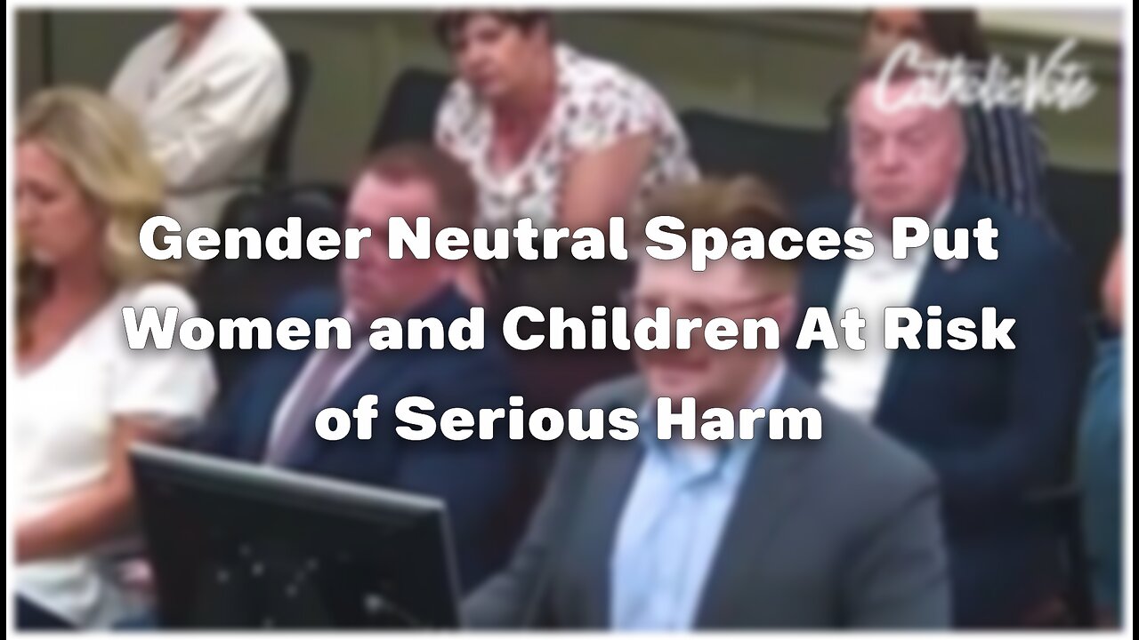 Gender Neutral Spaces Put Women and Children at Risk of Serious Harm