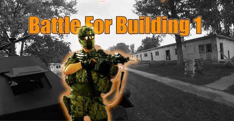 Airsoft LMG Gameplay - The Battle For Building One