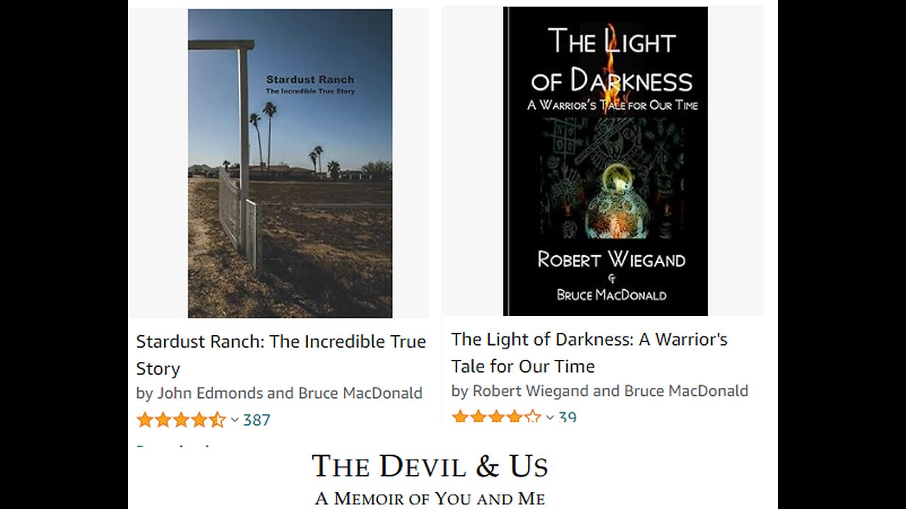 Spiritual Masterclass - Review of Stardust Ranch, The Light of Darkness, and The Devil & Us