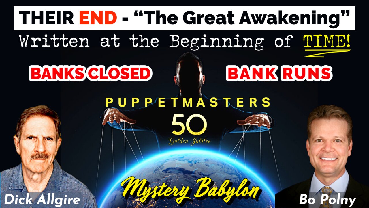 Puppet Masters END - "The Great Awakening" - Bo Polny, Dick Allgire