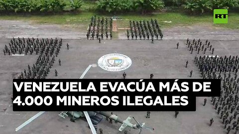 Venezuela evacúa a más de 4.000 mineros ilegales de una zona protegida del Amazonas