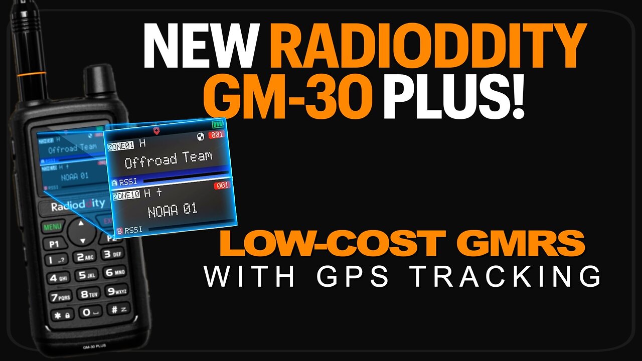 Radioddity GM-30 Plus GMRS Radio Review -New Updated GM 30 GMRS Radio From Radioddity