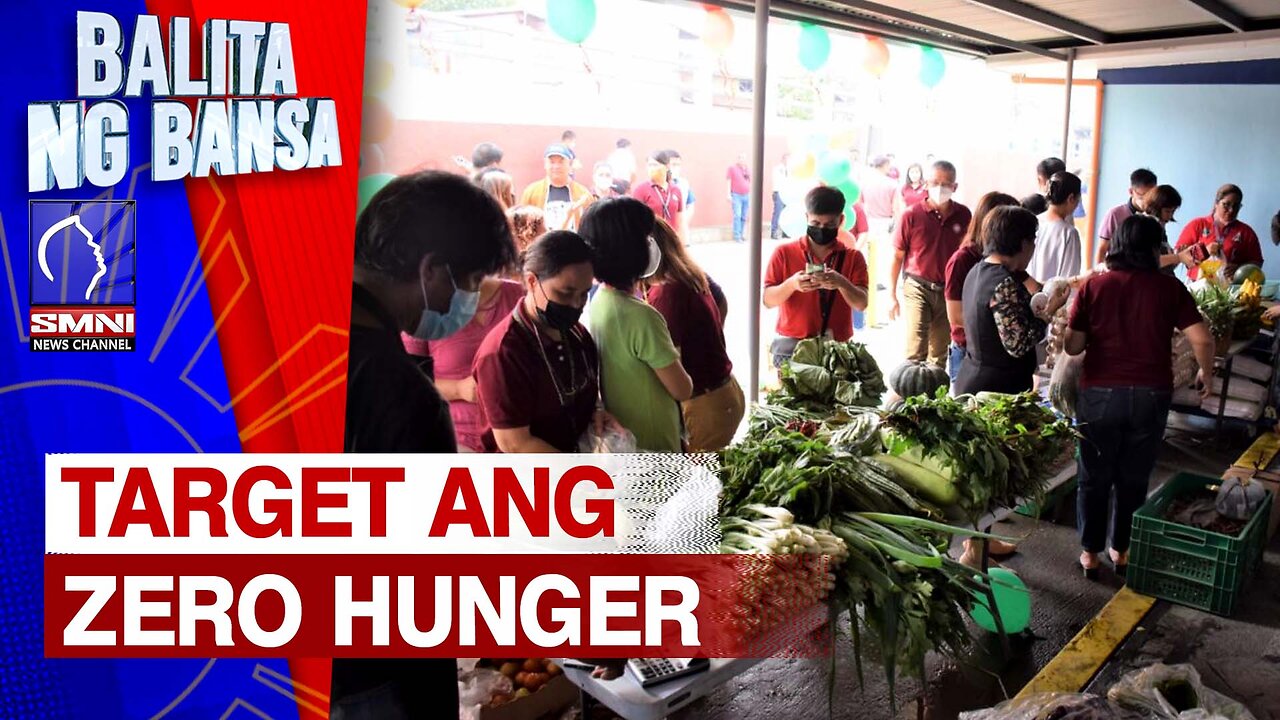 Marcos admin, target makamit ang zero hunger sa 2028; pilot test ng food stamp program, sinimulan na