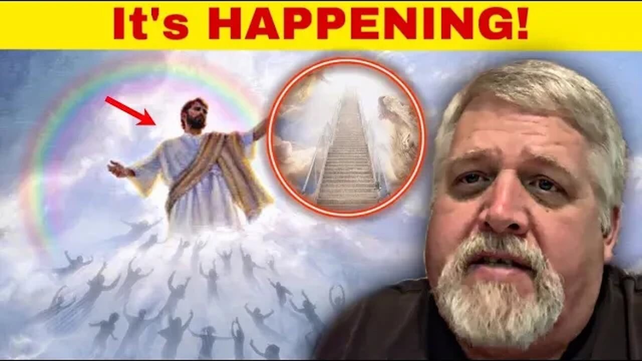 God showed him the Rapture with HUGE SHOFAR BLAST!