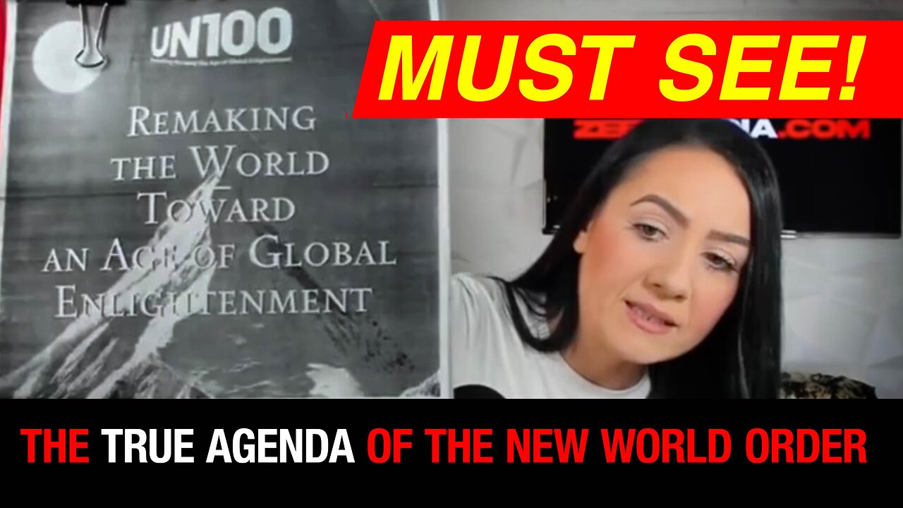 MUST WATCH: Maria Zeee reveals TRUE AGENDA of New World Order