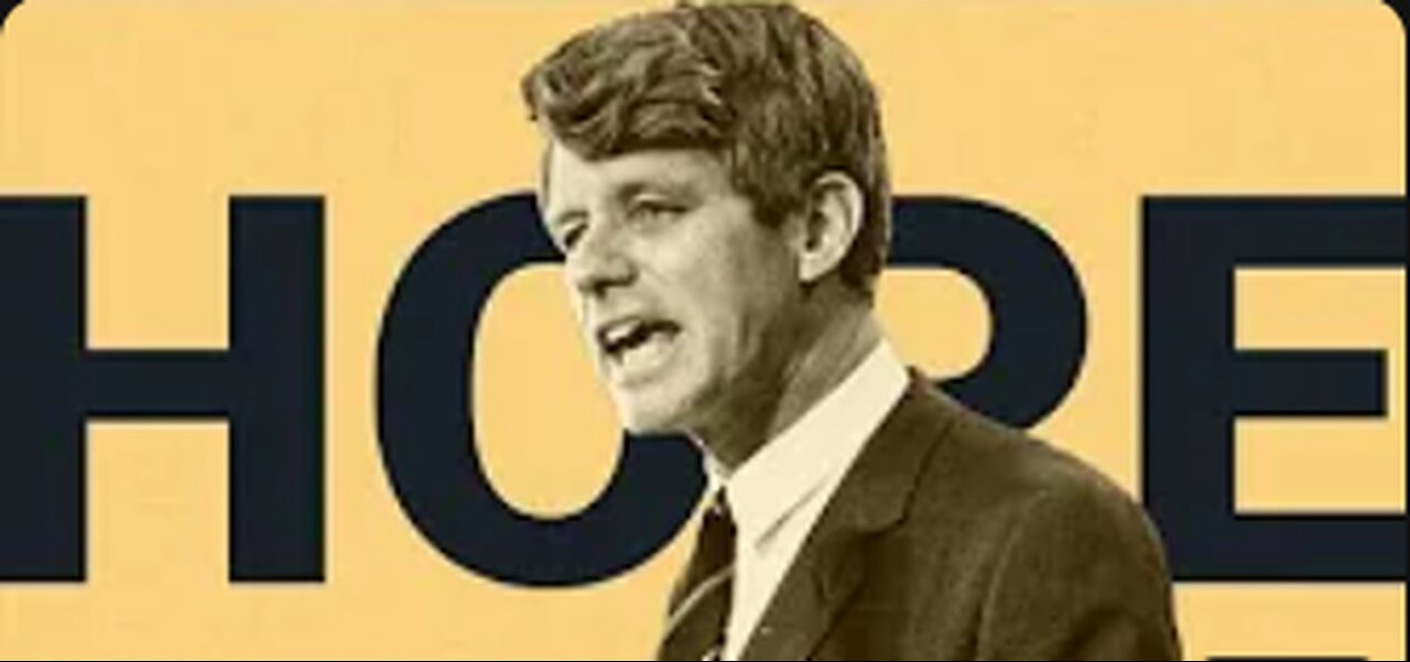 RFK - Robert F. Kennedy's Greatest Speech: A Tiny Ripple of Hope