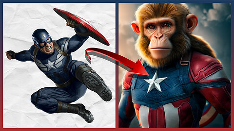 Avengers as MONKEYS 🐒 | Marvel characters