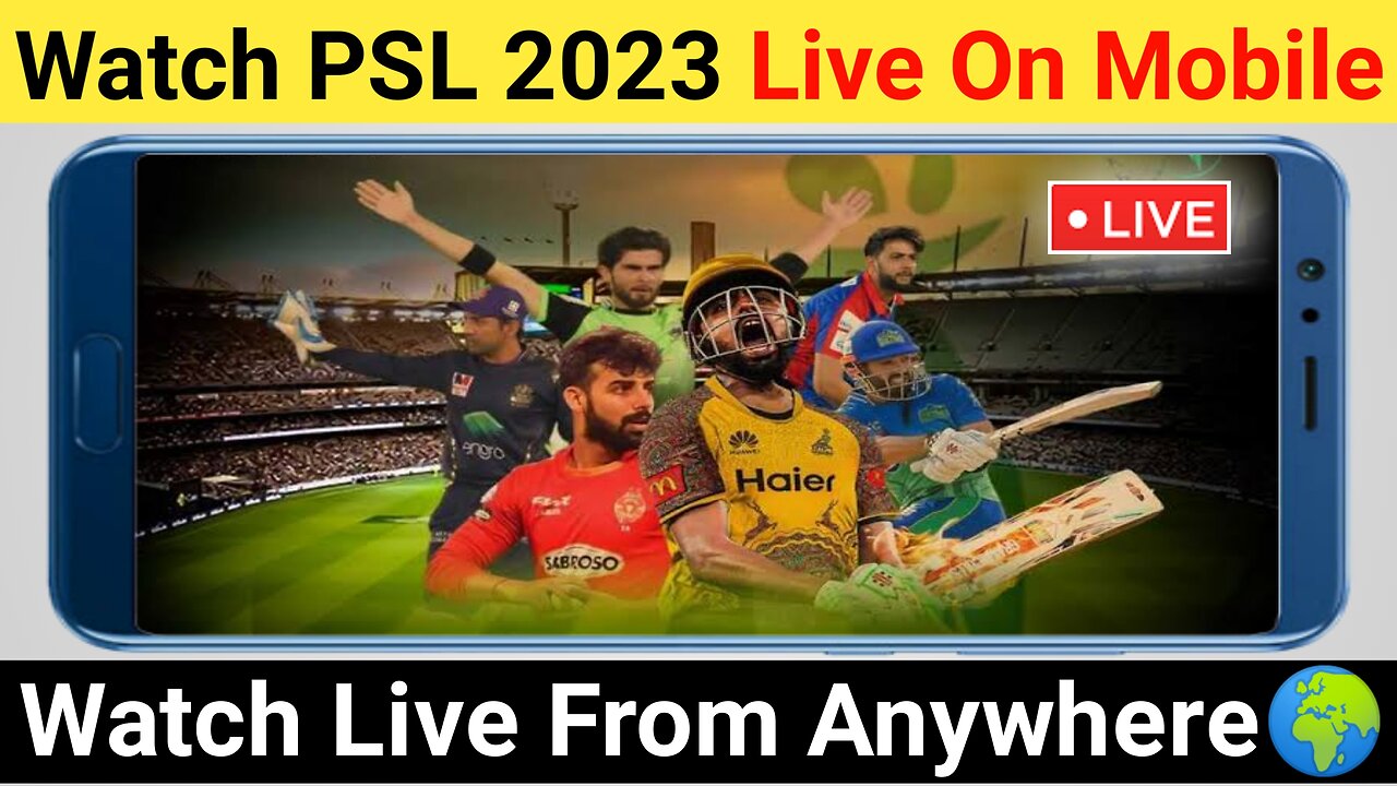 How to Watch HBL PSL 2023 Live Matches on Mobile Phone | PSL 8 Live Tv Channels