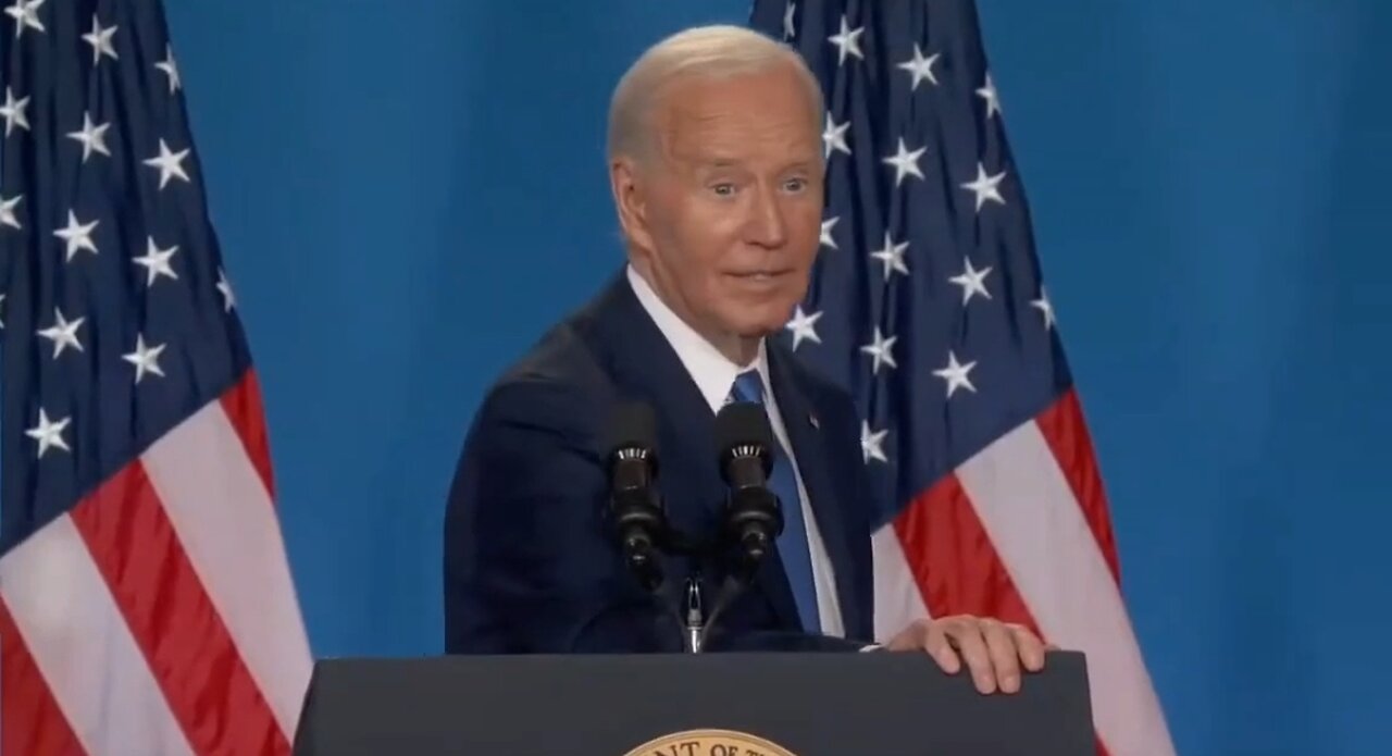 Biden Strange Answer When Asked About Trump Mocking Him